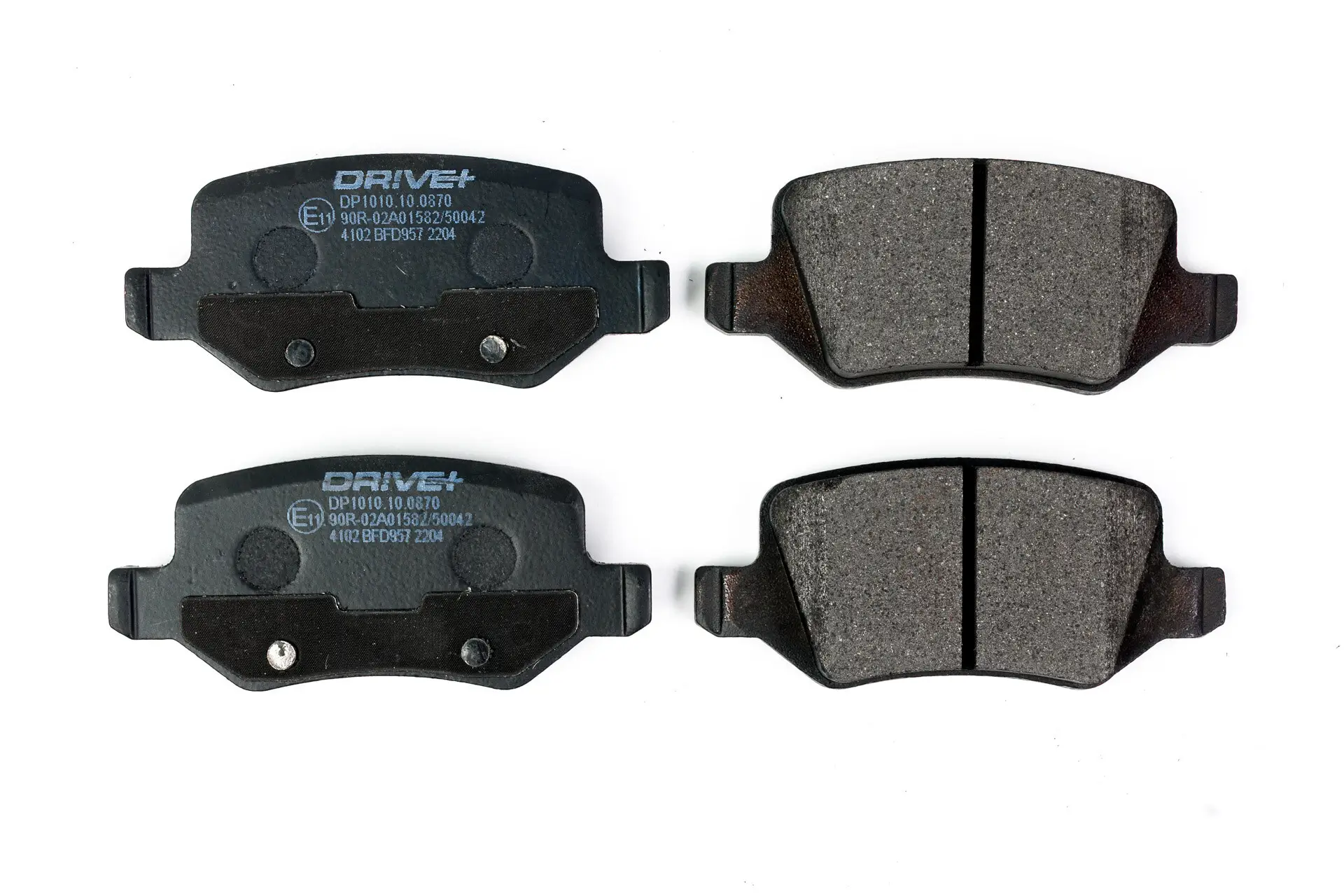Bremsbelagsatz, Scheibenbremse Hinterachse Dr!ve+ DP1010.10.0870
