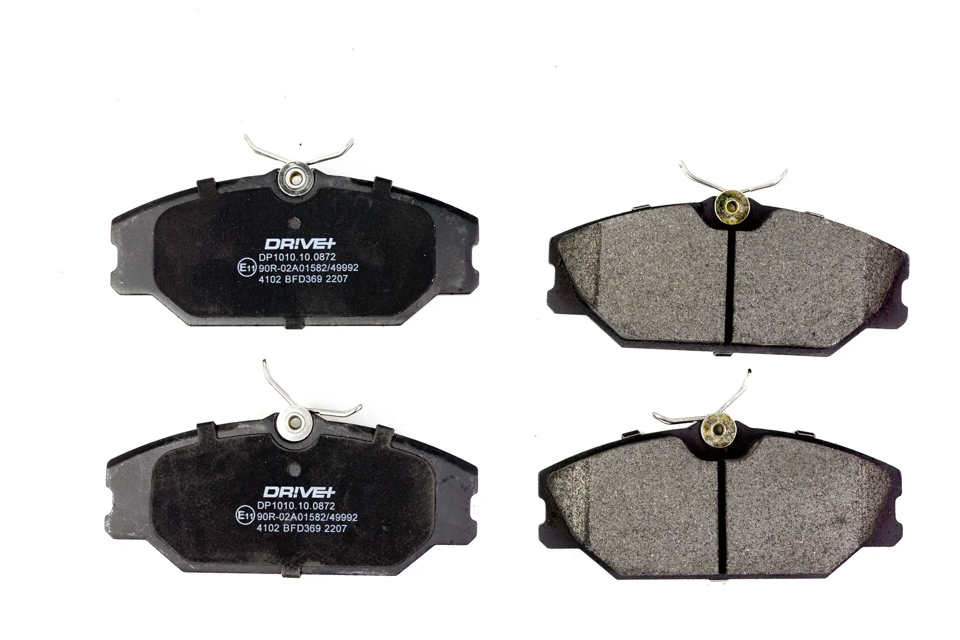 Bremsbelagsatz, Scheibenbremse Vorderachse Dr!ve+ DP1010.10.0872