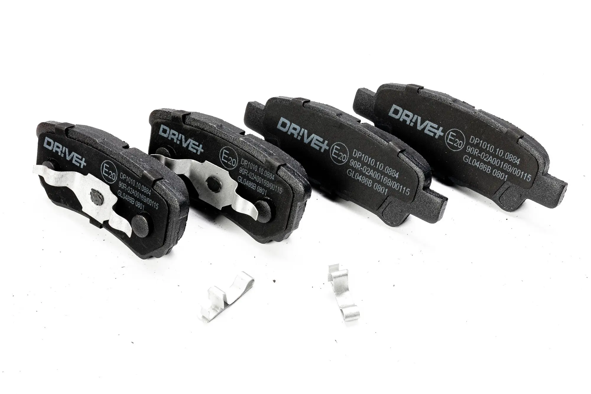 Bremsbelagsatz, Scheibenbremse Hinterachse Dr!ve+ DP1010.10.0884