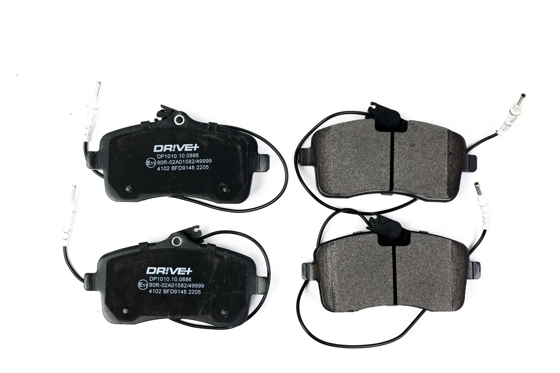 Bremsbelagsatz, Scheibenbremse Vorderachse Dr!ve+ DP1010.10.0886