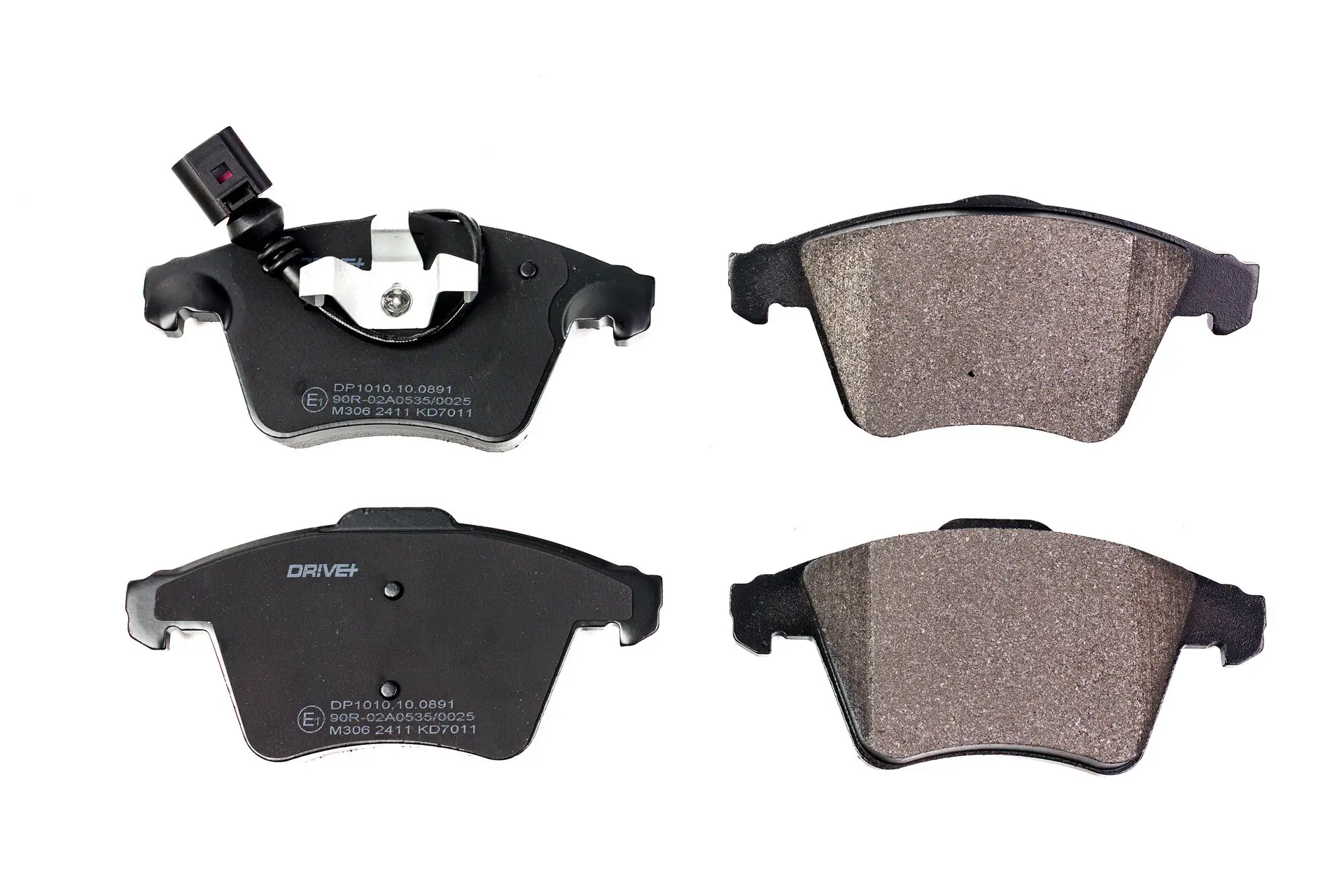 Bremsbelagsatz, Scheibenbremse Vorderachse Dr!ve+ DP1010.10.0891