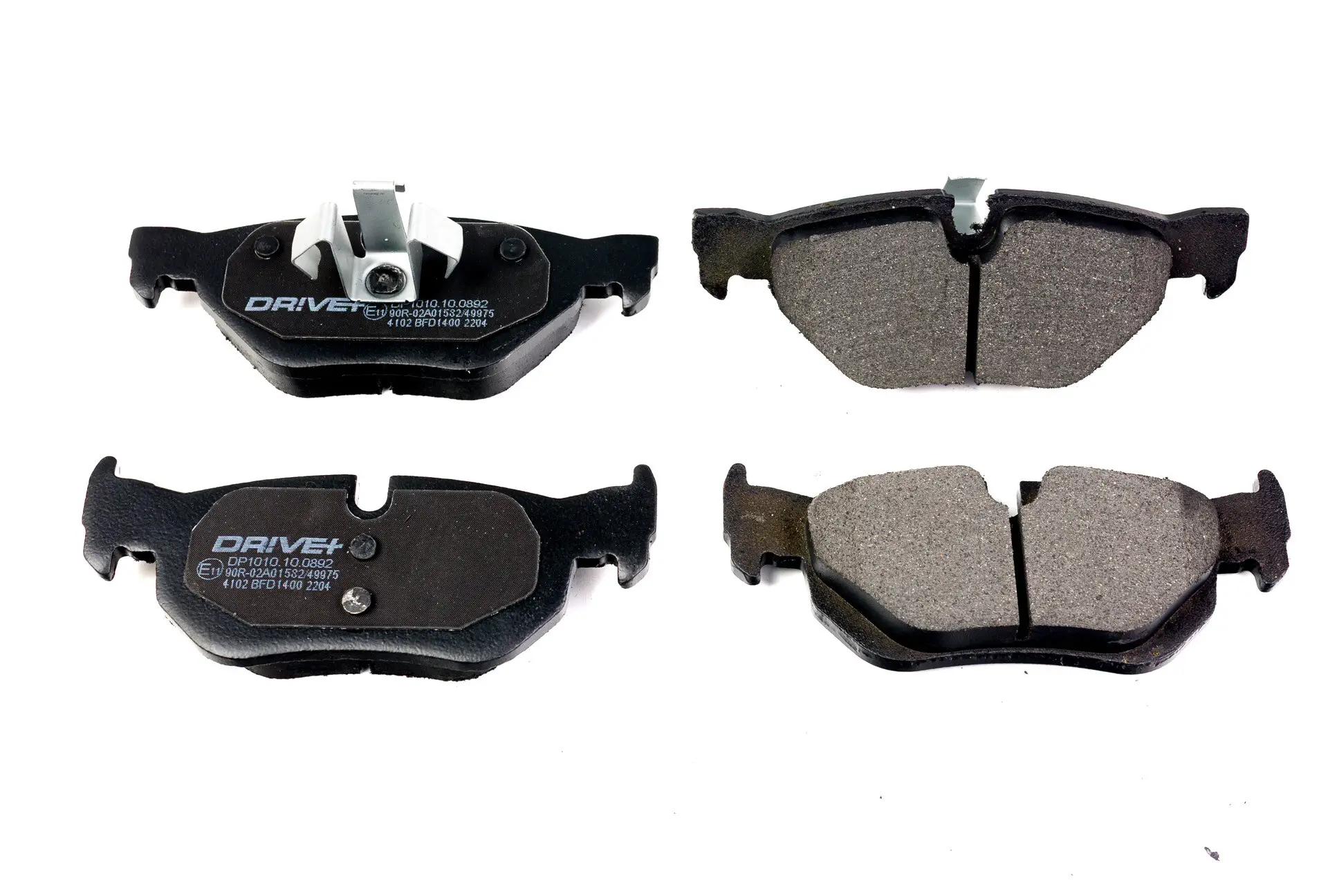 Bremsbelagsatz, Scheibenbremse Hinterachse Dr!ve+ DP1010.10.0892