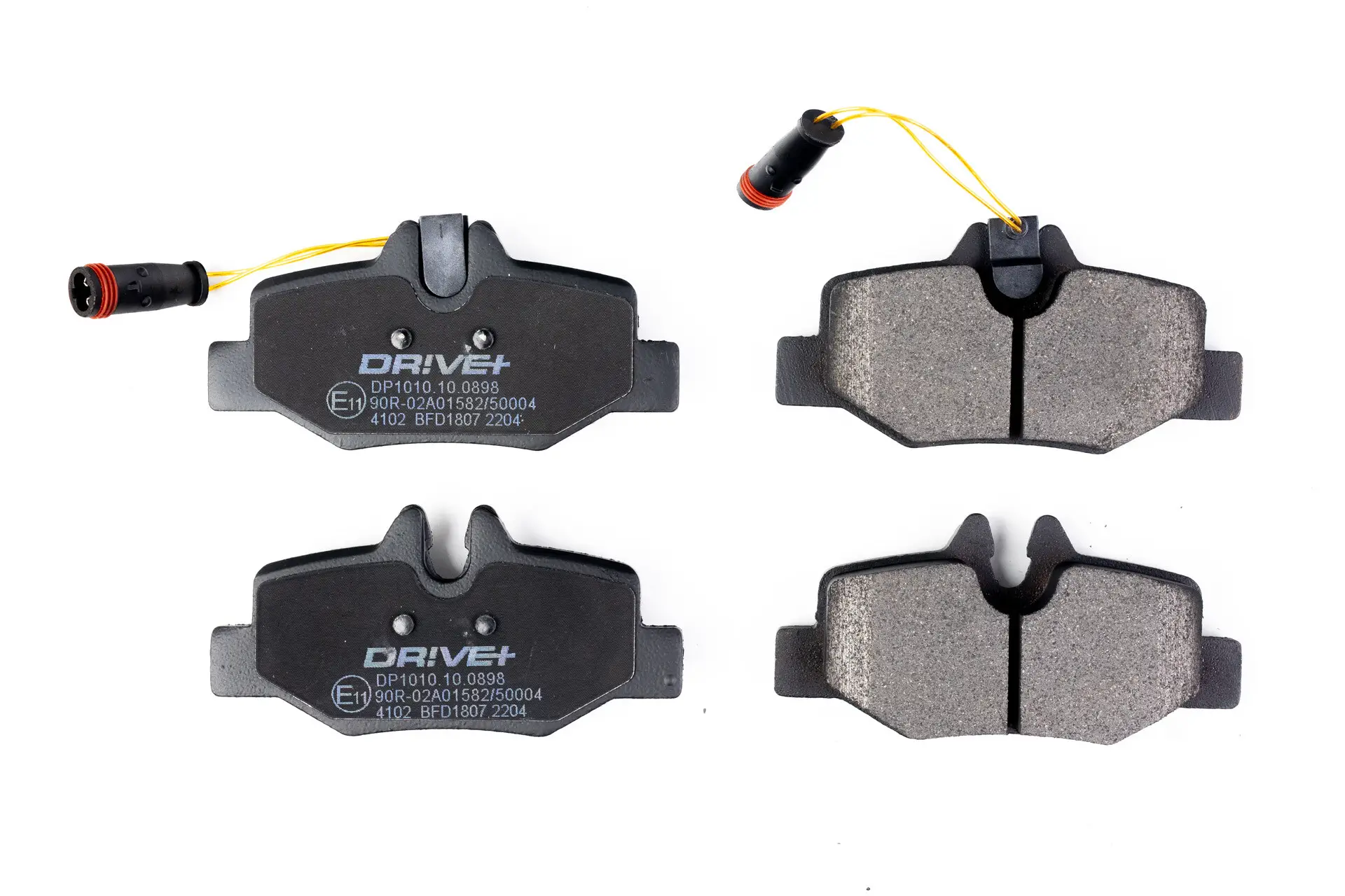 Bremsbelagsatz, Scheibenbremse Hinterachse Dr!ve+ DP1010.10.0898