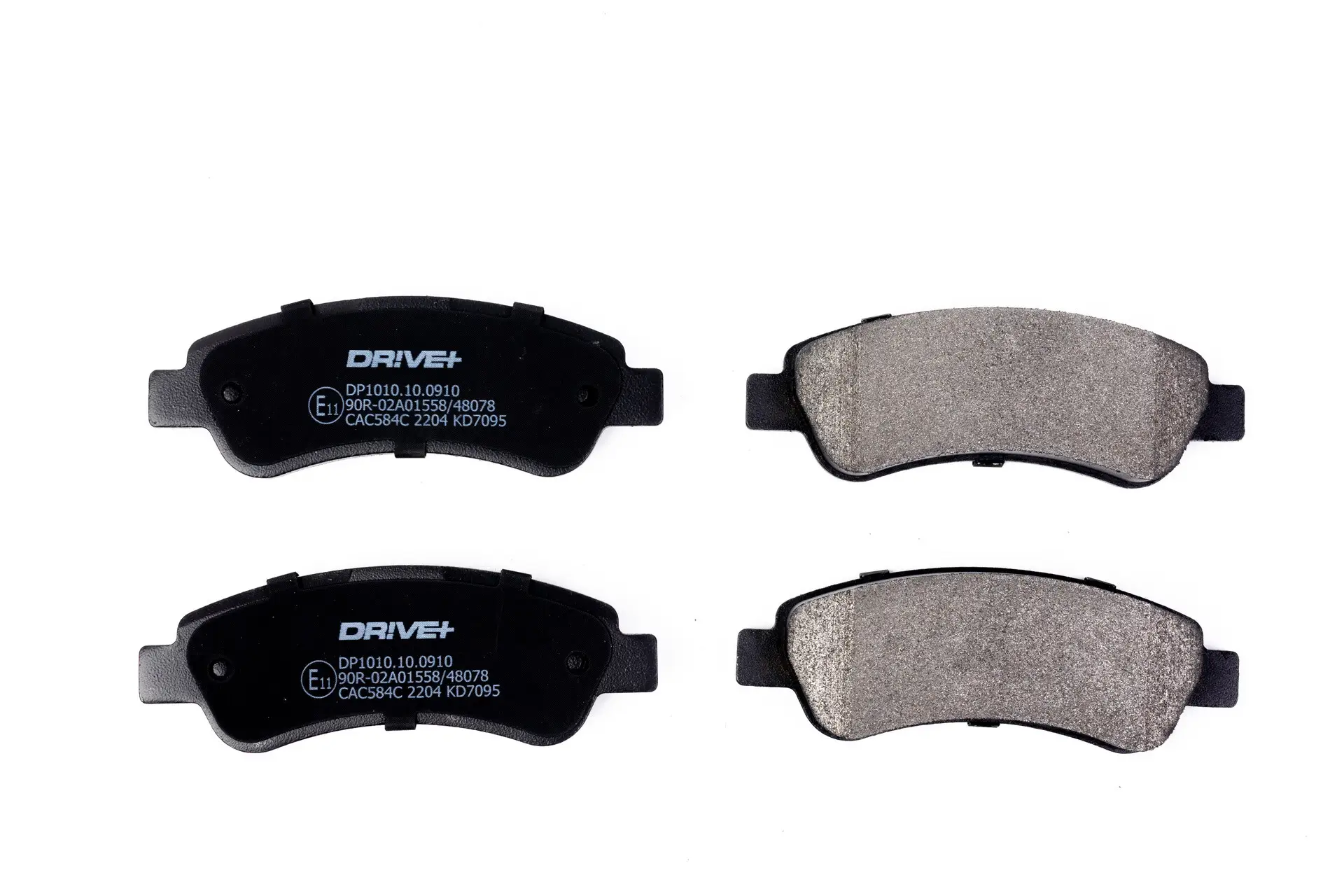 Bremsbelagsatz, Scheibenbremse Hinterachse Dr!ve+ DP1010.10.0910