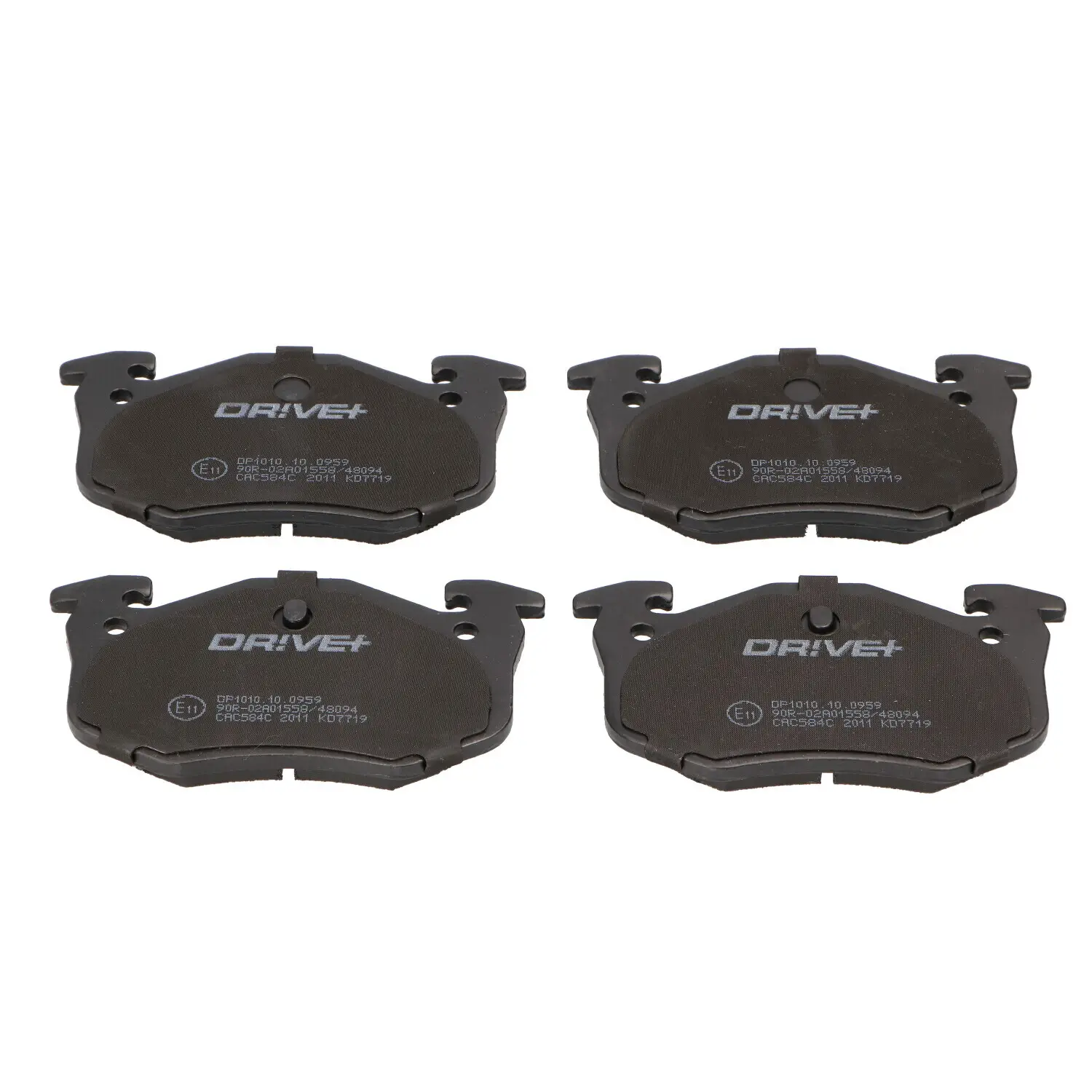 Bremsbelagsatz, Scheibenbremse Hinterachse DR!VE+ DP1010.10.0959