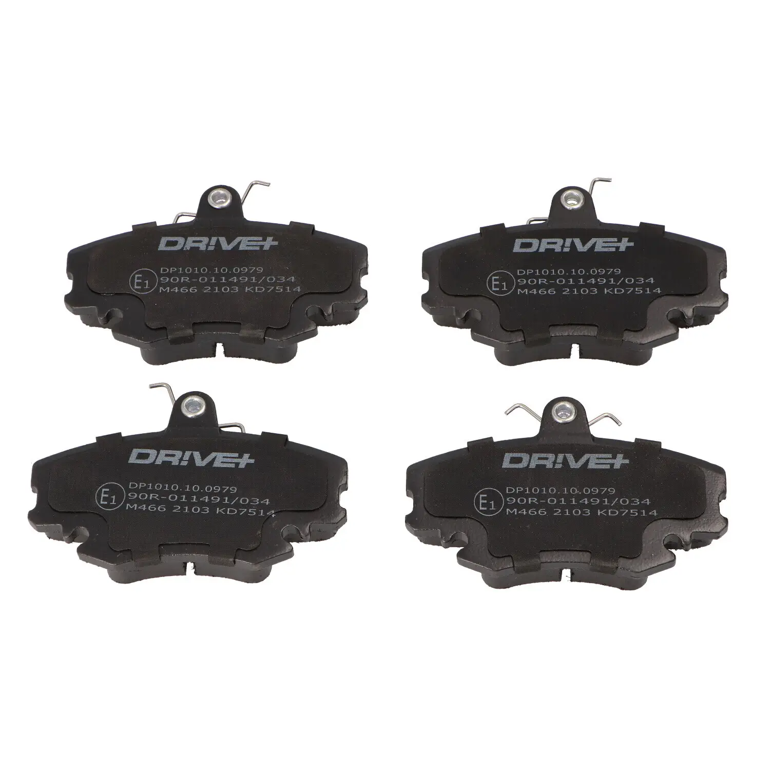 Bremsbelagsatz, Scheibenbremse Vorderachse DR!VE+ DP1010.10.0979