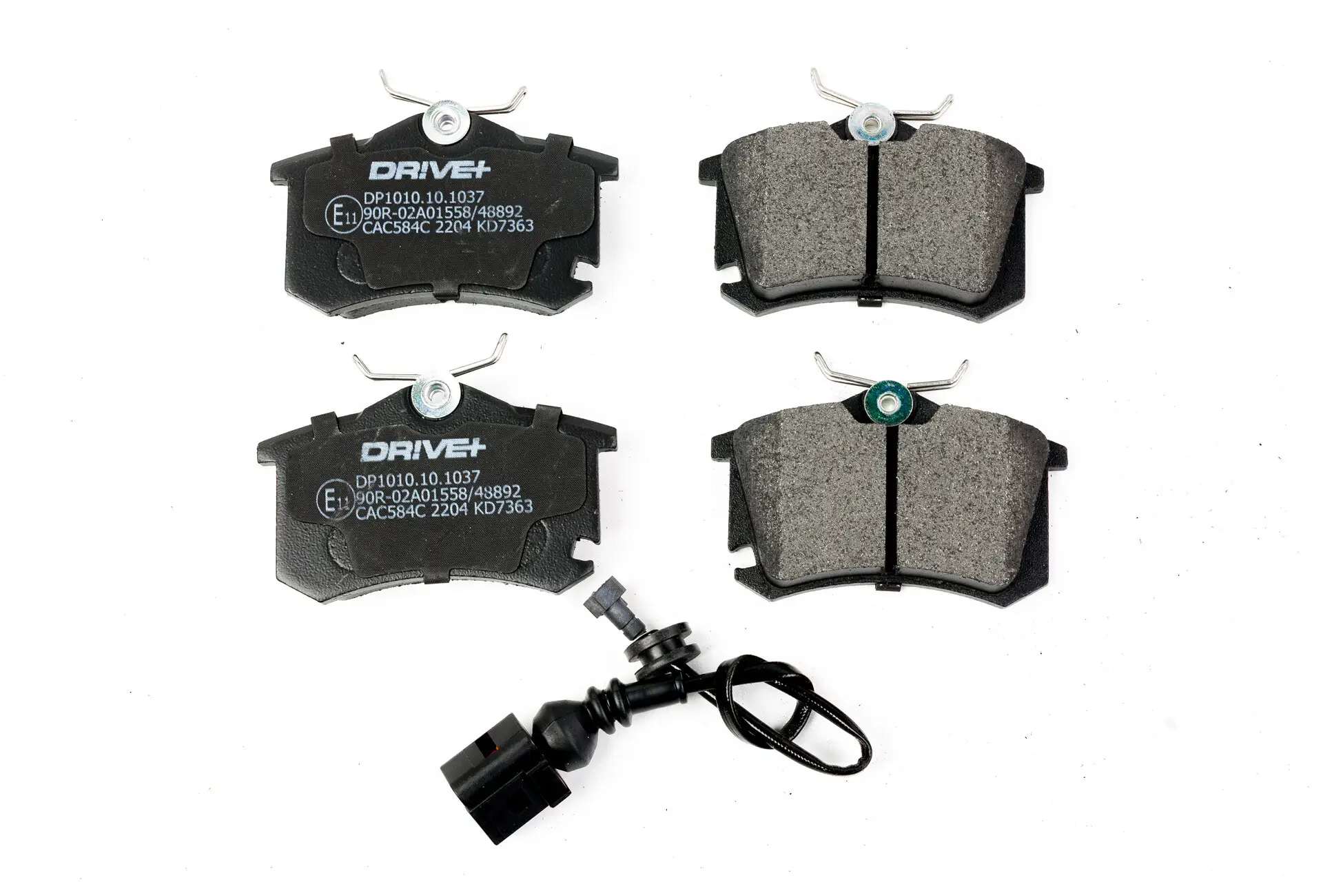 Bremsbelagsatz, Scheibenbremse Hinterachse Dr!ve+ DP1010.10.1037
