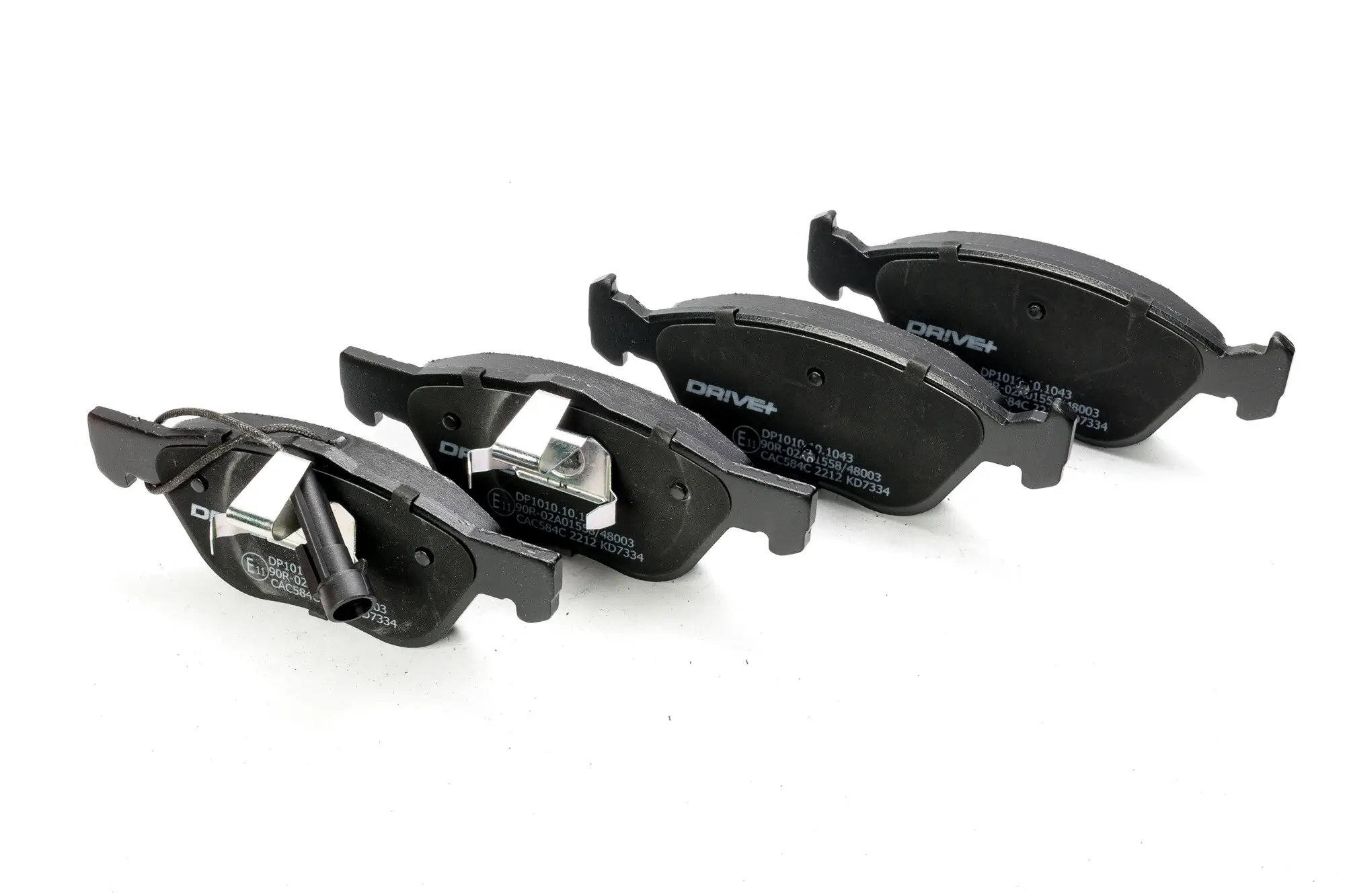 Bremsbelagsatz, Scheibenbremse Vorderachse Dr!ve+ DP1010.10.1043