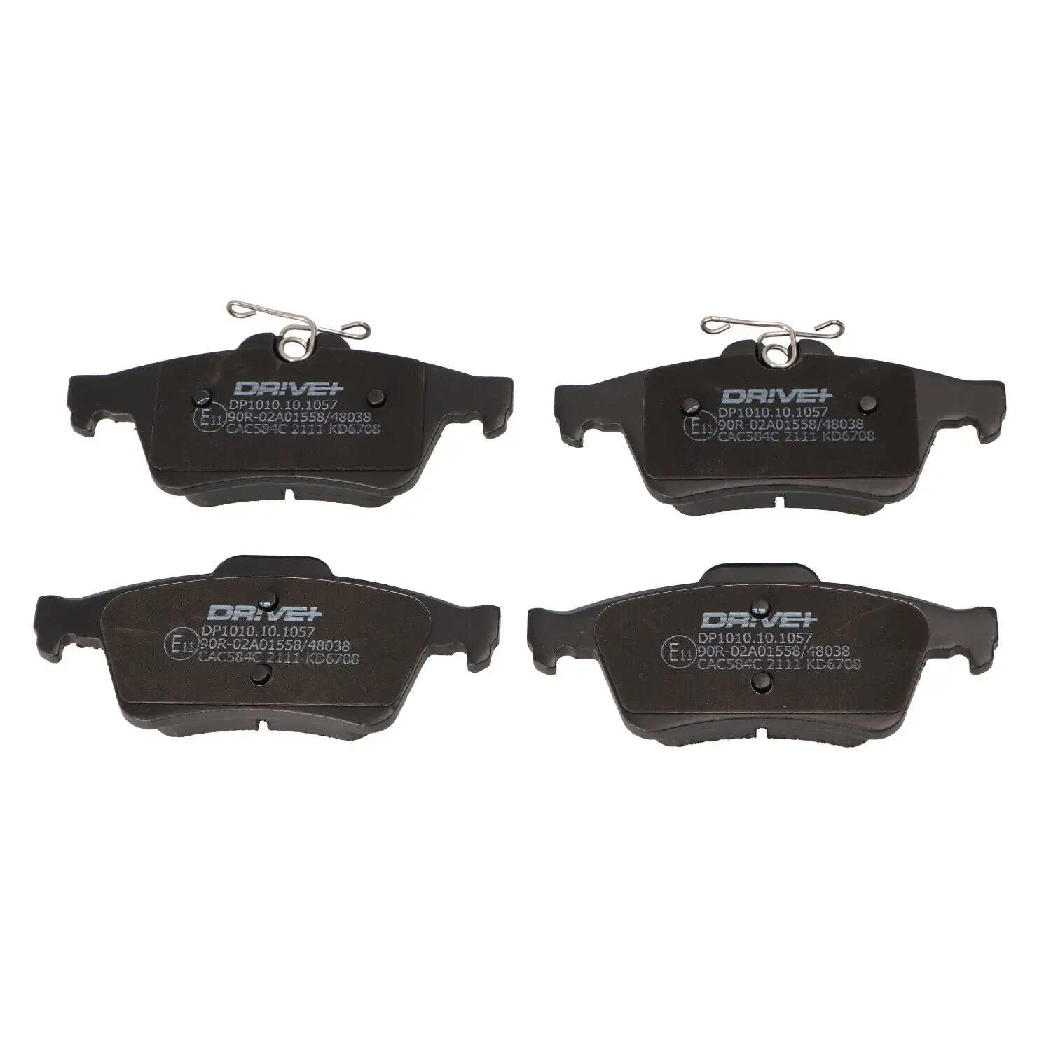 Bremsbelagsatz, Scheibenbremse Hinterachse DR!VE+ DP1010.10.1057