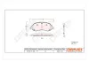 Bremsbelagsatz, Scheibenbremse Dr!ve+ DP1010.10.1084 Bild Bremsbelagsatz, Scheibenbremse Dr!ve+ DP1010.10.1084