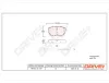 Bremsbelagsatz, Scheibenbremse Dr!ve+ DP1010.10.1129 Bild Bremsbelagsatz, Scheibenbremse Dr!ve+ DP1010.10.1129