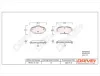 Bremsbelagsatz, Scheibenbremse Dr!ve+ DP1010.10.1220 Bild Bremsbelagsatz, Scheibenbremse Dr!ve+ DP1010.10.1220