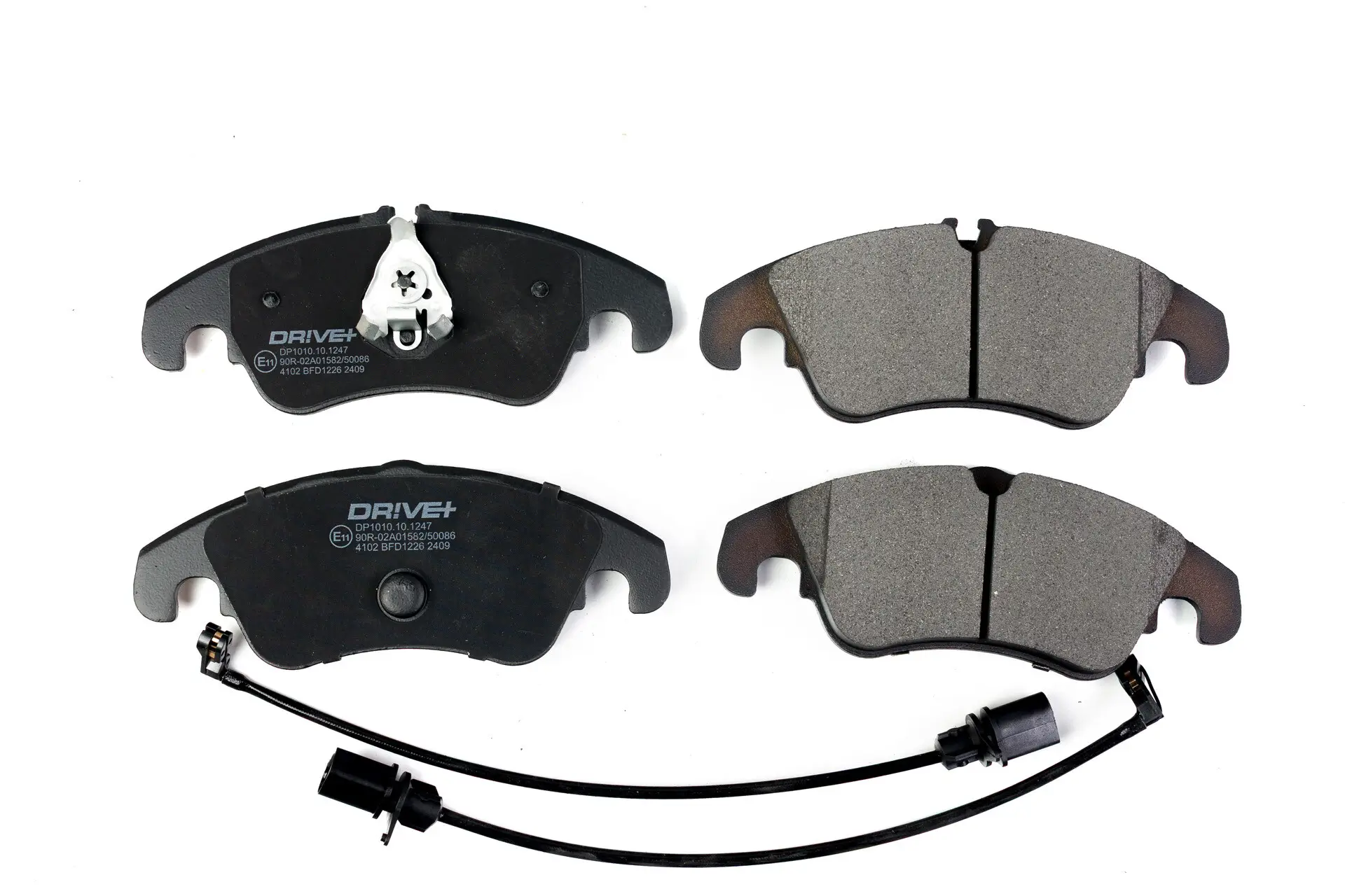 Bremsbelagsatz, Scheibenbremse Vorderachse Dr!ve+ DP1010.10.1247