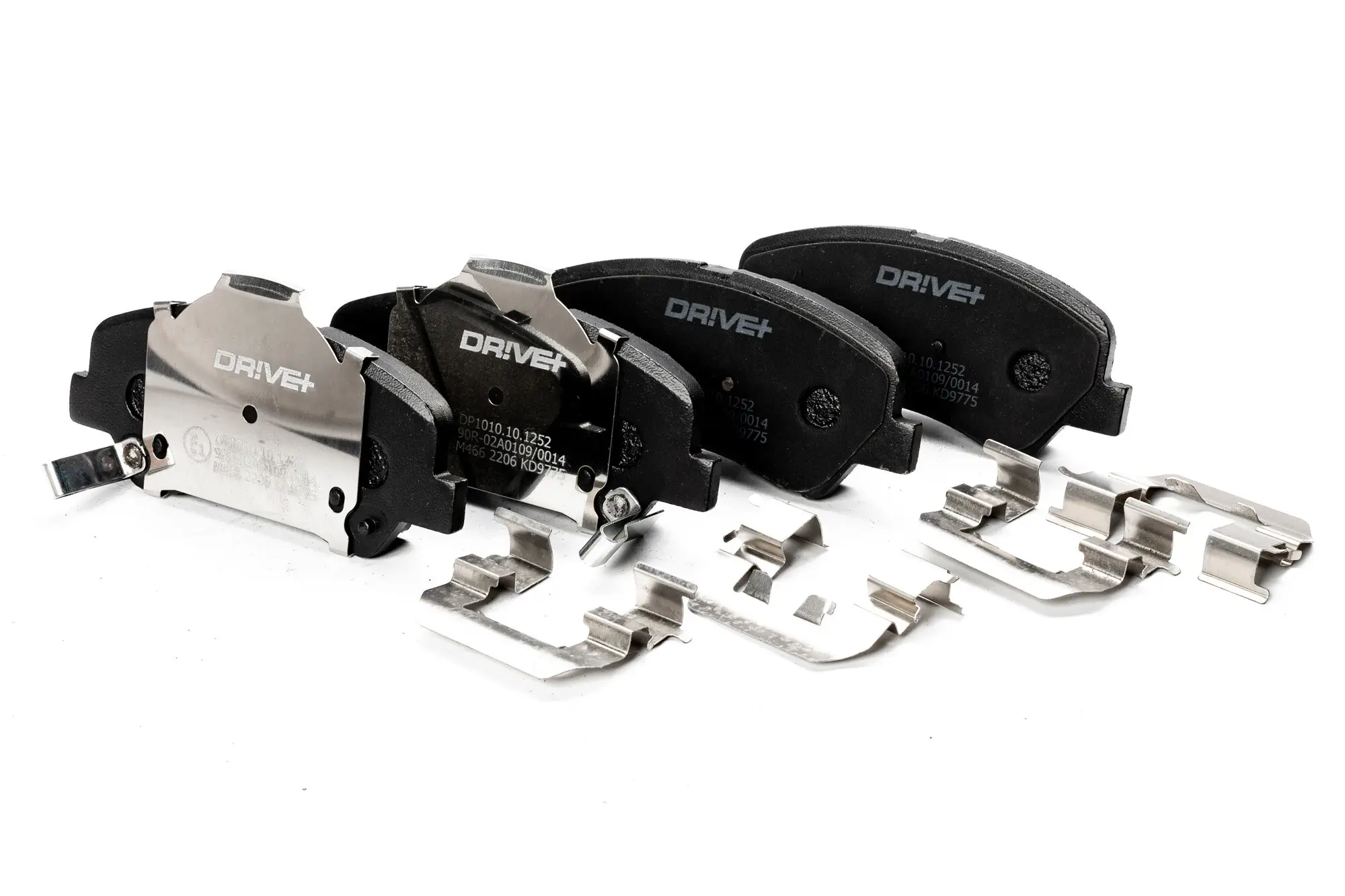 Bremsbelagsatz, Scheibenbremse Vorderachse Dr!ve+ DP1010.10.1252