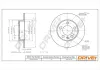 Bremsscheibe Hinterachse Dr!ve+ DP1010.11.0091 Bild Bremsscheibe Hinterachse Dr!ve+ DP1010.11.0091
