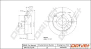 Bremsscheibe Dr!ve+ DP1010.11.0100