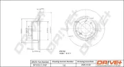 Bremsscheibe Hinterachse Dr!ve+ DP1010.11.0167