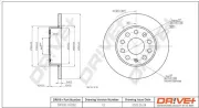 Bremsscheibe Dr!ve+ DP1010.11.0192