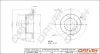 Bremsscheibe Hinterachse Dr!ve+ DP1010.11.0285 Bild Bremsscheibe Hinterachse Dr!ve+ DP1010.11.0285
