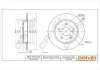 Bremsscheibe Hinterachse Dr!ve+ DP1010.11.0290