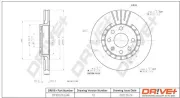 Bremsscheibe Vorderachse Dr!ve+ DP1010.11.0346