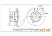 Bremsscheibe Vorderachse Dr!ve+ DP1010.11.0347