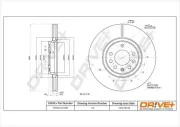 Bremsscheibe Vorderachse Dr!ve+ DP1010.11.0361