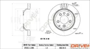 Bremsscheibe Hinterachse Dr!ve+ DP1010.11.0393