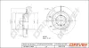 Bremsscheibe Hinterachse Dr!ve+ DP1010.11.0400 Bild Bremsscheibe Hinterachse Dr!ve+ DP1010.11.0400