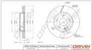 Bremsscheibe Vorderachse Dr!ve+ DP1010.11.0401