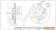 Bremsscheibe Vorderachse Dr!ve+ DP1010.11.0425