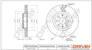 Bremsscheibe Vorderachse Dr!ve+ DP1010.11.0485