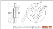 Bremsscheibe Vorderachse Dr!ve+ DP1010.11.0571