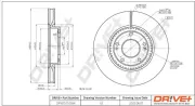 Bremsscheibe Vorderachse Dr!ve+ DP1010.11.0594