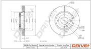 Bremsscheibe Vorderachse Dr!ve+ DP1010.11.0620