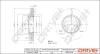 Bremsscheibe Vorderachse Dr!ve+ DP1010.11.0628 Bild Bremsscheibe Vorderachse Dr!ve+ DP1010.11.0628