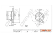 Bremsscheibe Dr!ve+ DP1010.11.0641