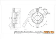 Bremsscheibe Vorderachse Dr!ve+ DP1010.11.0694