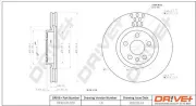 Bremsscheibe Vorderachse Dr!ve+ DP1010.11.0721