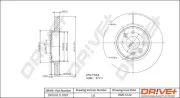 Bremsscheibe Dr!ve+ DP1010.11.0767