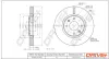 Bremsscheibe Vorderachse Dr!ve+ DP1010.11.0850 Bild Bremsscheibe Vorderachse Dr!ve+ DP1010.11.0850