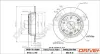 Bremsscheibe Hinterachse Dr!ve+ DP1010.11.1403
