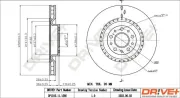 Bremsscheibe Dr!ve+ DP1010.11.1566