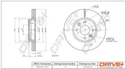 Bremsscheibe Dr!ve+ DP1010.11.1577