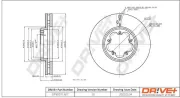 Bremsscheibe Dr!ve+ DP1010.11.1617