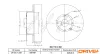 Bremsscheibe Hinterachse DR!VE+ DP1010.11.1657 Bild Bremsscheibe Hinterachse DR!VE+ DP1010.11.1657