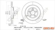 Bremsscheibe Dr!ve+ DP1010.11.1658