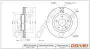 Bremsscheibe Vorderachse Dr!ve+ DP1010.11.1660