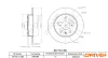 Bremsscheibe Hinterachse DR!VE+ DP1010.11.1686 Bild Bremsscheibe Hinterachse DR!VE+ DP1010.11.1686