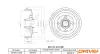 Bremstrommel Hinterachse DR!VE+ DP1010.11.1706 Bild Bremstrommel Hinterachse DR!VE+ DP1010.11.1706